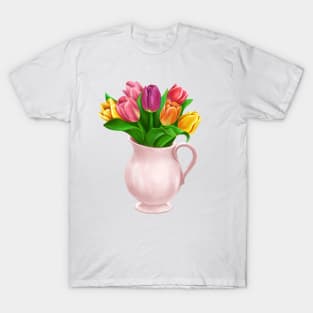 Tulips in a vase T-Shirt